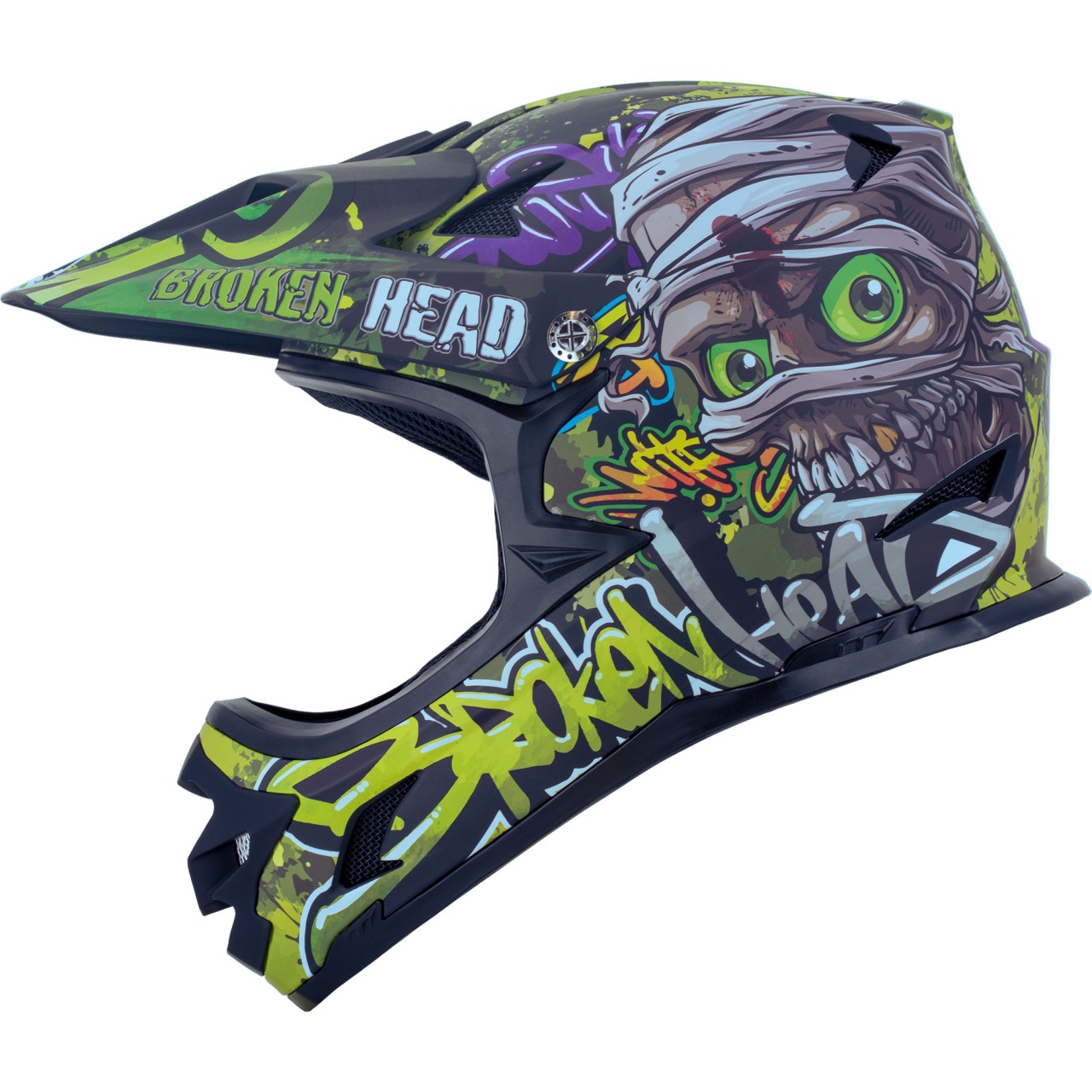 Broken Head Headshot Fullface-Helm für Downhill und MTB